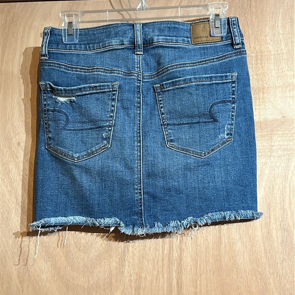 American eagle jean skirt high rise mini size 4 - Picture 2 of 2
